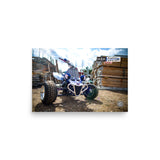MAK Custom #1 Yamaha YFZ350 Banshee Photo paper poster