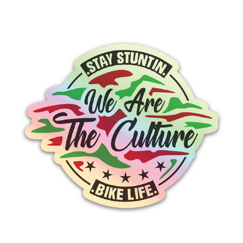 The Culture Holographic Sticker