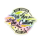 The Culture Holographic Sticker