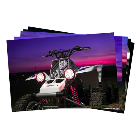 Yamaha YFZ350 Banshee Wallpaper Bundle - Sunset Shots