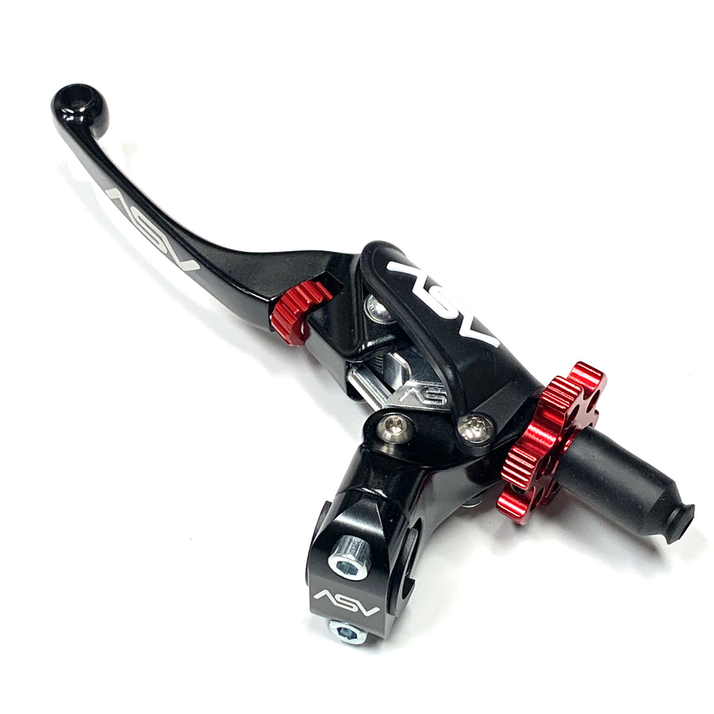 Streamline Reflex Brake & Clutch Levers – Black, Forged Anodized, For Blaster Banshee Raptor YFZ450
