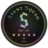 Stunt Squad Bike Life Badge Holographic Sticker